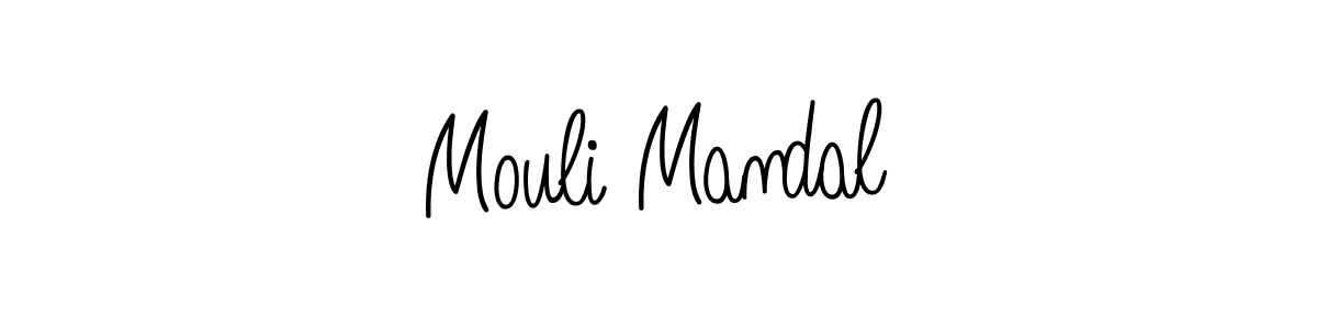 Check out images of Autograph of Mouli Mandal name. Actor Mouli Mandal Signature Style. Angelique-Rose-font-FFP is a professional sign style online. Mouli Mandal signature style 5 images and pictures png