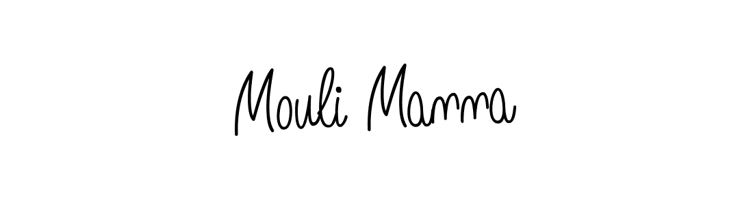 Best and Professional Signature Style for Mouli Manna. Angelique-Rose-font-FFP Best Signature Style Collection. Mouli Manna signature style 5 images and pictures png