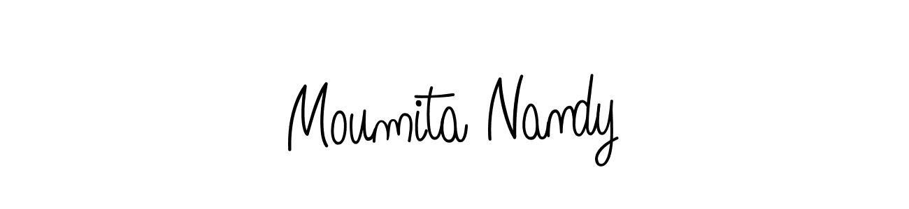 You can use this online signature creator to create a handwritten signature for the name Moumita Nandy. This is the best online autograph maker. Moumita Nandy signature style 5 images and pictures png