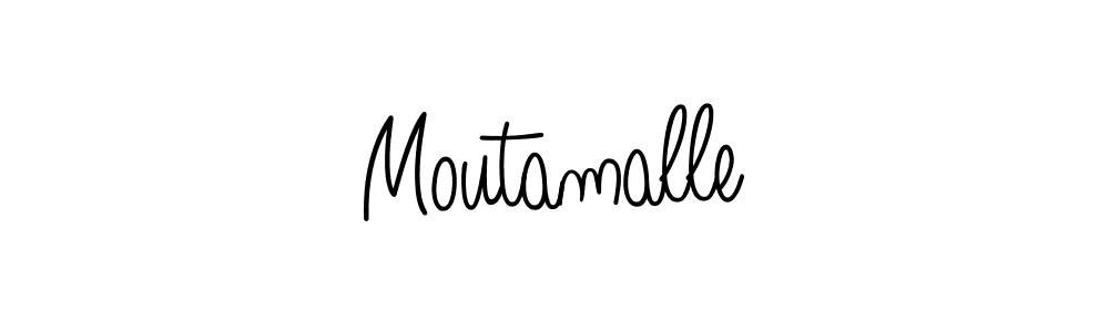 Best and Professional Signature Style for Moutamalle. Angelique-Rose-font-FFP Best Signature Style Collection. Moutamalle signature style 5 images and pictures png