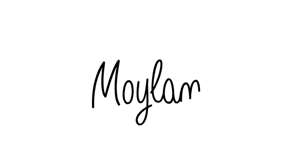Moylan stylish signature style. Best Handwritten Sign (Angelique-Rose-font-FFP) for my name. Handwritten Signature Collection Ideas for my name Moylan. Moylan signature style 5 images and pictures png