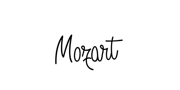 The best way (Angelique-Rose-font-FFP) to make a short signature is to pick only two or three words in your name. The name Mozart include a total of six letters. For converting this name. Mozart signature style 5 images and pictures png