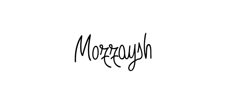 Make a beautiful signature design for name Mozzaysh. Use this online signature maker to create a handwritten signature for free. Mozzaysh signature style 5 images and pictures png