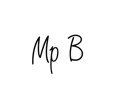Use a signature maker to create a handwritten signature online. With this signature software, you can design (Angelique-Rose-font-FFP) your own signature for name Mp B. Mp B signature style 5 images and pictures png