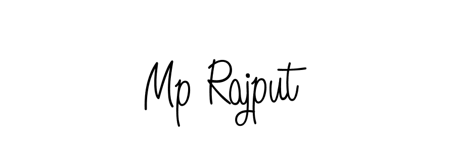 The best way (Angelique-Rose-font-FFP) to make a short signature is to pick only two or three words in your name. The name Mp Rajput include a total of six letters. For converting this name. Mp Rajput signature style 5 images and pictures png