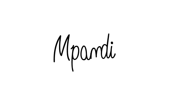 Make a beautiful signature design for name Mpandi. With this signature (Angelique-Rose-font-FFP) style, you can create a handwritten signature for free. Mpandi signature style 5 images and pictures png