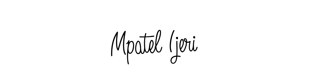 Also You can easily find your signature by using the search form. We will create Mpatel Ijeri name handwritten signature images for you free of cost using Angelique-Rose-font-FFP sign style. Mpatel Ijeri signature style 5 images and pictures png