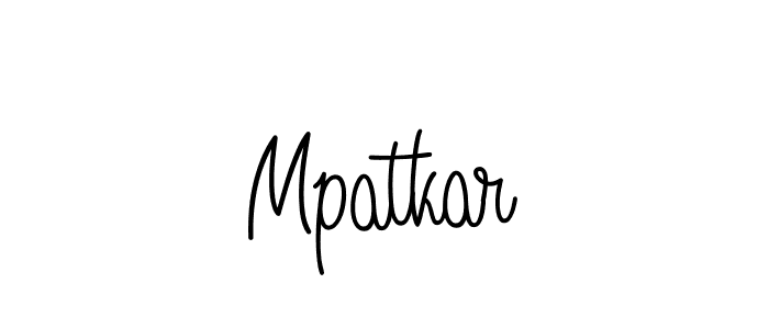 if you are searching for the best signature style for your name Mpatkar. so please give up your signature search. here we have designed multiple signature styles  using Angelique-Rose-font-FFP. Mpatkar signature style 5 images and pictures png