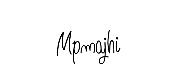 How to Draw Mpmajhi signature style? Angelique-Rose-font-FFP is a latest design signature styles for name Mpmajhi. Mpmajhi signature style 5 images and pictures png