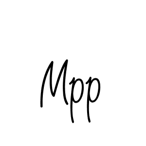 Use a signature maker to create a handwritten signature online. With this signature software, you can design (Angelique-Rose-font-FFP) your own signature for name Mpp. Mpp signature style 5 images and pictures png