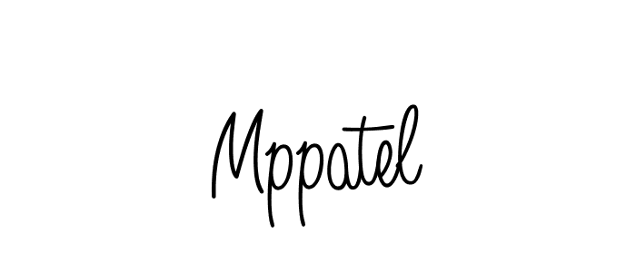 Design your own signature with our free online signature maker. With this signature software, you can create a handwritten (Angelique-Rose-font-FFP) signature for name Mppatel. Mppatel signature style 5 images and pictures png