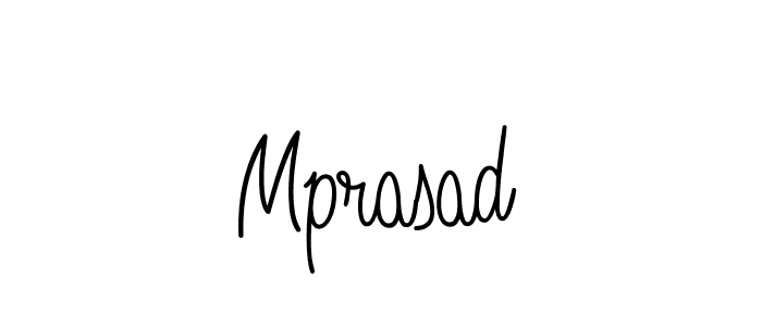 Create a beautiful signature design for name Mprasad. With this signature (Angelique-Rose-font-FFP) fonts, you can make a handwritten signature for free. Mprasad signature style 5 images and pictures png