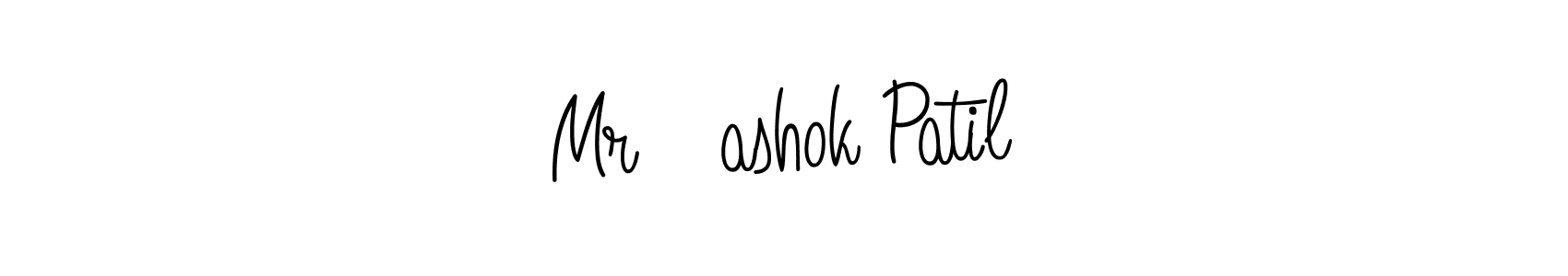 Mr ‎ashok Patil stylish signature style. Best Handwritten Sign (Angelique-Rose-font-FFP) for my name. Handwritten Signature Collection Ideas for my name Mr ‎ashok Patil. Mr ‎ashok Patil signature style 5 images and pictures png