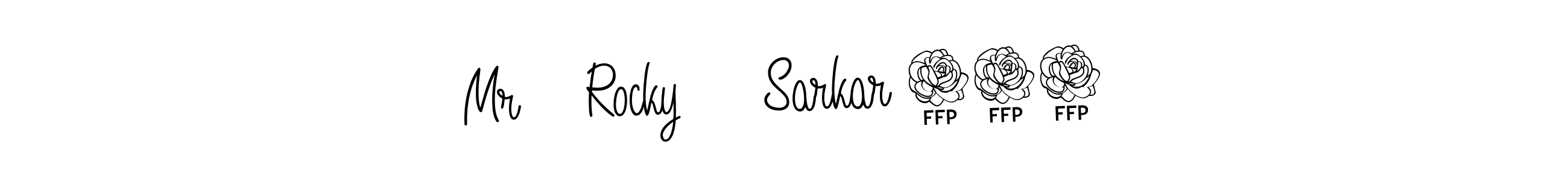Check out images of Autograph of Mr    Rocky     Sarkar 001 name. Actor Mr    Rocky     Sarkar 001 Signature Style. Angelique-Rose-font-FFP is a professional sign style online. Mr    Rocky     Sarkar 001 signature style 5 images and pictures png