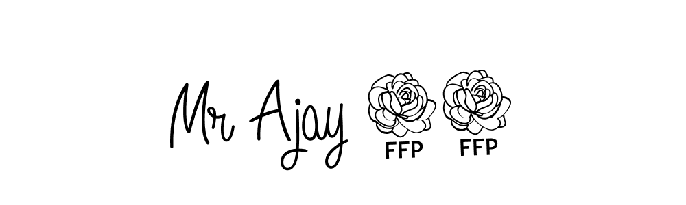 How to Draw Mr Ajay 49 signature style? Angelique-Rose-font-FFP is a latest design signature styles for name Mr Ajay 49. Mr Ajay 49 signature style 5 images and pictures png