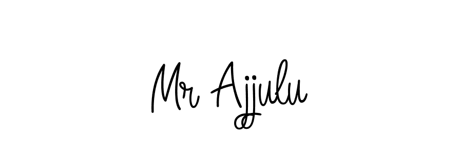 if you are searching for the best signature style for your name Mr Ajjulu. so please give up your signature search. here we have designed multiple signature styles  using Angelique-Rose-font-FFP. Mr Ajjulu signature style 5 images and pictures png