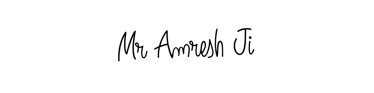 Create a beautiful signature design for name Mr Amresh Ji. With this signature (Angelique-Rose-font-FFP) fonts, you can make a handwritten signature for free. Mr Amresh Ji signature style 5 images and pictures png