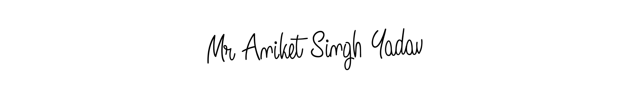 Check out images of Autograph of Mr Aniket Singh Yadav name. Actor Mr Aniket Singh Yadav Signature Style. Angelique-Rose-font-FFP is a professional sign style online. Mr Aniket Singh Yadav signature style 5 images and pictures png