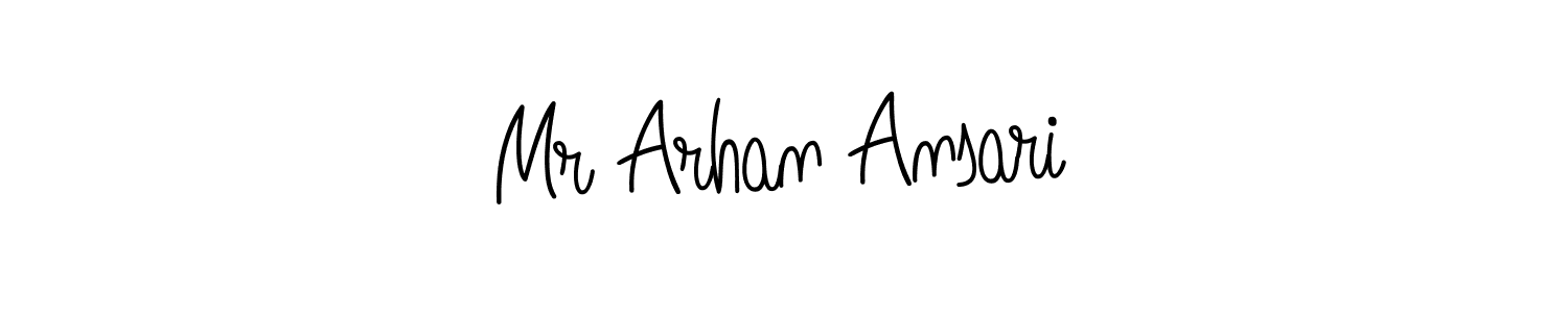 Check out images of Autograph of Mr Arhan Ansari name. Actor Mr Arhan Ansari Signature Style. Angelique-Rose-font-FFP is a professional sign style online. Mr Arhan Ansari signature style 5 images and pictures png