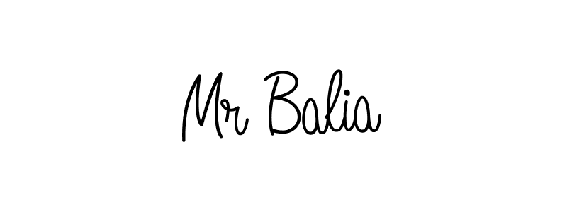 How to make Mr Balia signature? Angelique-Rose-font-FFP is a professional autograph style. Create handwritten signature for Mr Balia name. Mr Balia signature style 5 images and pictures png