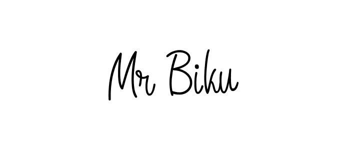 Make a beautiful signature design for name Mr Biku. Use this online signature maker to create a handwritten signature for free. Mr Biku signature style 5 images and pictures png