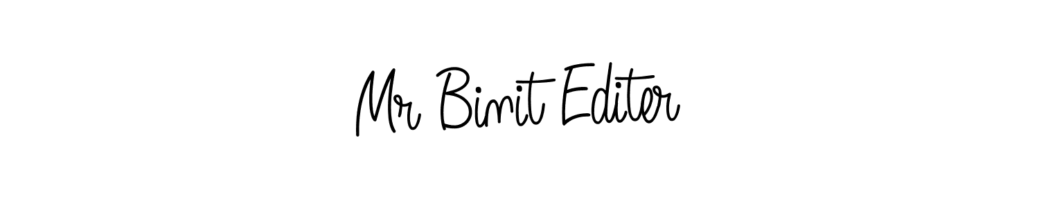 Create a beautiful signature design for name Mr Binit Editer. With this signature (Angelique-Rose-font-FFP) fonts, you can make a handwritten signature for free. Mr Binit Editer signature style 5 images and pictures png