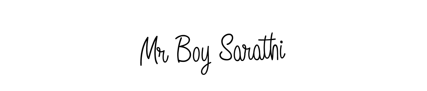 How to make Mr Boy Sarathi signature? Angelique-Rose-font-FFP is a professional autograph style. Create handwritten signature for Mr Boy Sarathi name. Mr Boy Sarathi signature style 5 images and pictures png