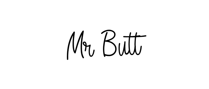 Create a beautiful signature design for name Mr Butt. With this signature (Angelique-Rose-font-FFP) fonts, you can make a handwritten signature for free. Mr Butt signature style 5 images and pictures png