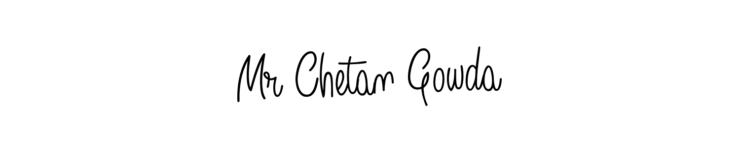 if you are searching for the best signature style for your name Mr Chetan Gowda. so please give up your signature search. here we have designed multiple signature styles  using Angelique-Rose-font-FFP. Mr Chetan Gowda signature style 5 images and pictures png