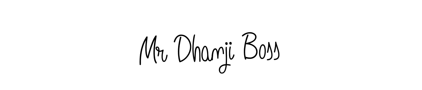 How to make Mr Dhanji Boss name signature. Use Angelique-Rose-font-FFP style for creating short signs online. This is the latest handwritten sign. Mr Dhanji Boss signature style 5 images and pictures png