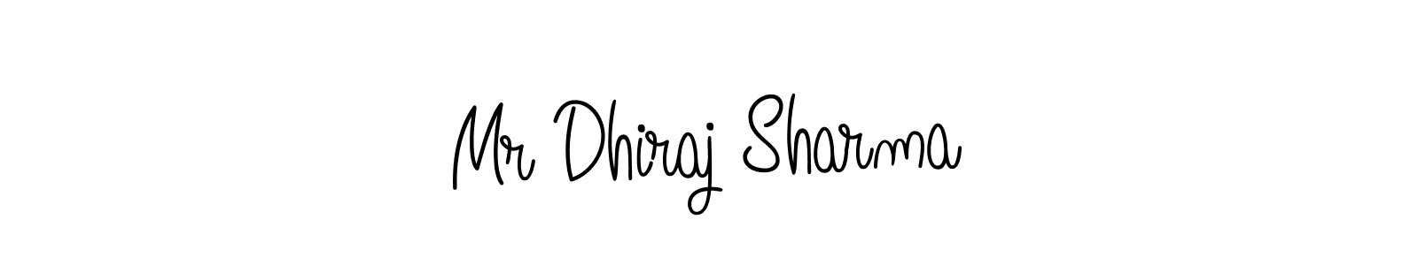 Check out images of Autograph of Mr Dhiraj Sharma name. Actor Mr Dhiraj Sharma Signature Style. Angelique-Rose-font-FFP is a professional sign style online. Mr Dhiraj Sharma signature style 5 images and pictures png
