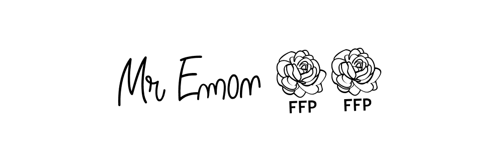 How to make Mr Emon 69 signature? Angelique-Rose-font-FFP is a professional autograph style. Create handwritten signature for Mr Emon 69 name. Mr Emon 69 signature style 5 images and pictures png