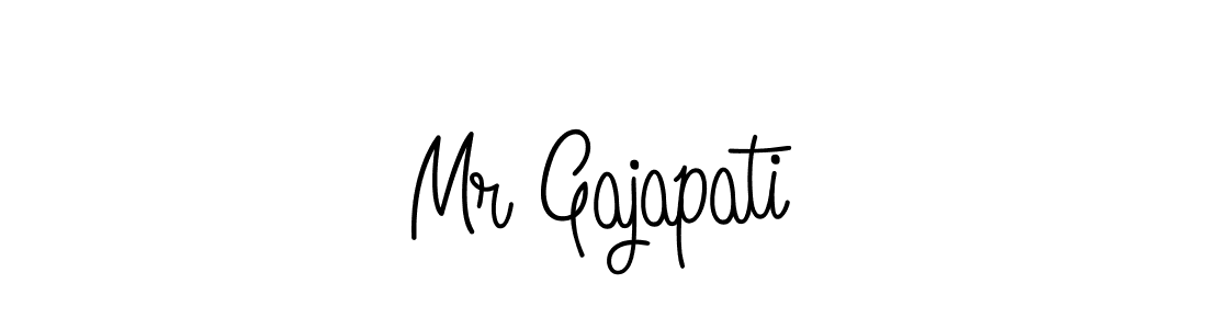 Use a signature maker to create a handwritten signature online. With this signature software, you can design (Angelique-Rose-font-FFP) your own signature for name Mr Gajapati. Mr Gajapati signature style 5 images and pictures png