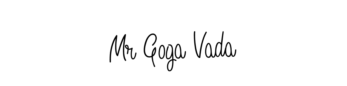 Make a beautiful signature design for name Mr Goga Vada. Use this online signature maker to create a handwritten signature for free. Mr Goga Vada signature style 5 images and pictures png
