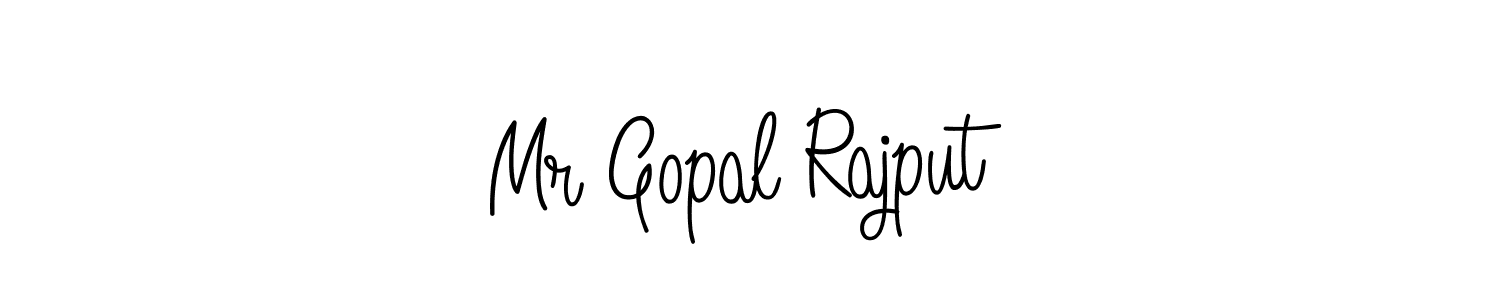 Make a beautiful signature design for name Mr Gopal Rajput. Use this online signature maker to create a handwritten signature for free. Mr Gopal Rajput signature style 5 images and pictures png