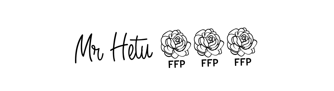 How to Draw Mr Hetu 511 signature style? Angelique-Rose-font-FFP is a latest design signature styles for name Mr Hetu 511. Mr Hetu 511 signature style 5 images and pictures png