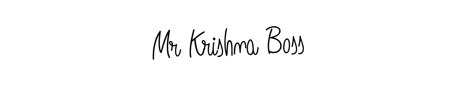 It looks lik you need a new signature style for name Mr Krishna Boss. Design unique handwritten (Angelique-Rose-font-FFP) signature with our free signature maker in just a few clicks. Mr Krishna Boss signature style 5 images and pictures png