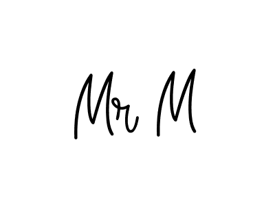 Mr M stylish signature style. Best Handwritten Sign (Angelique-Rose-font-FFP) for my name. Handwritten Signature Collection Ideas for my name Mr M. Mr M signature style 5 images and pictures png