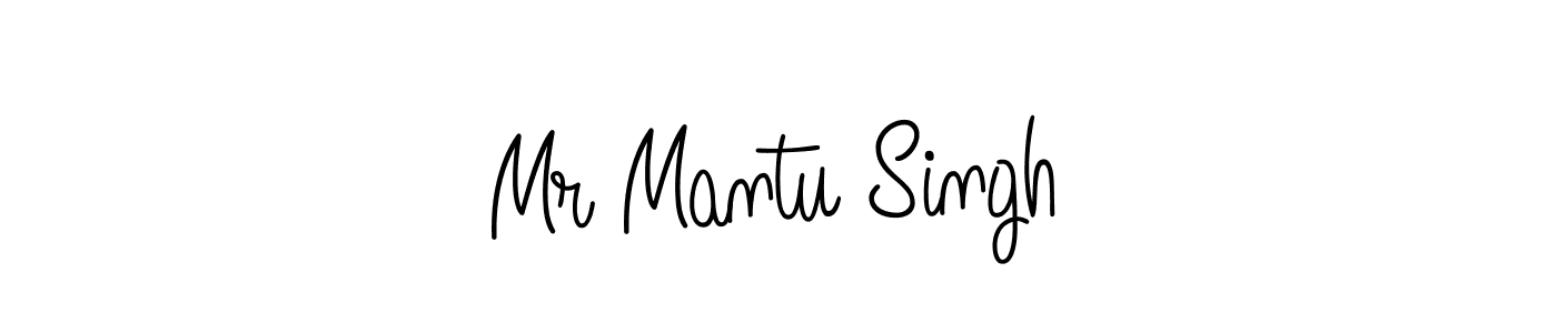 Best and Professional Signature Style for Mr Mantu Singh. Angelique-Rose-font-FFP Best Signature Style Collection. Mr Mantu Singh signature style 5 images and pictures png