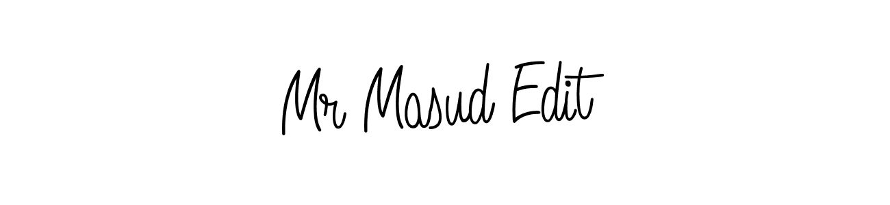 Create a beautiful signature design for name Mr Masud Edit. With this signature (Angelique-Rose-font-FFP) fonts, you can make a handwritten signature for free. Mr Masud Edit signature style 5 images and pictures png