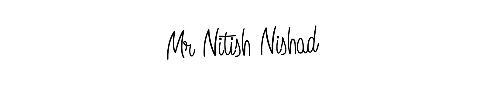 Angelique-Rose-font-FFP is a professional signature style that is perfect for those who want to add a touch of class to their signature. It is also a great choice for those who want to make their signature more unique. Get Mr Nitish Nishad name to fancy signature for free. Mr Nitish Nishad signature style 5 images and pictures png