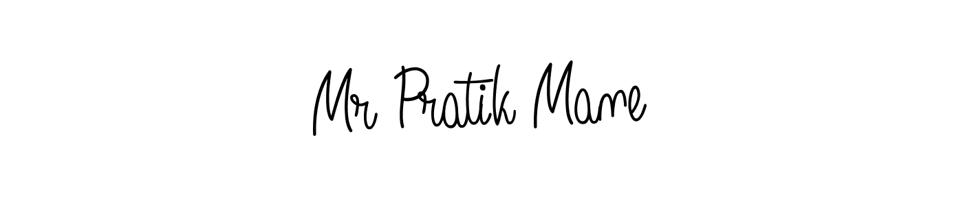 Create a beautiful signature design for name Mr Pratik Mane. With this signature (Angelique-Rose-font-FFP) fonts, you can make a handwritten signature for free. Mr Pratik Mane signature style 5 images and pictures png