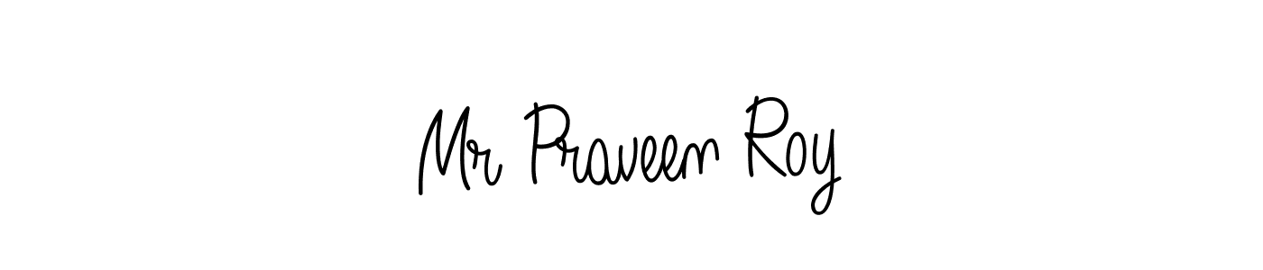 if you are searching for the best signature style for your name Mr Praveen Roy. so please give up your signature search. here we have designed multiple signature styles  using Angelique-Rose-font-FFP. Mr Praveen Roy signature style 5 images and pictures png