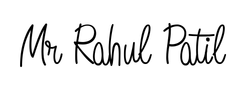 A dynamic signature style for Mr Rahul Patil using Angelique-Rose-font-FFP script. Designed to look authentic, handwritten, and professional. Mr Rahul Patil signature style 5 images and pictures png