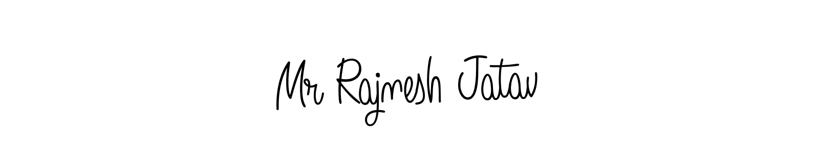 How to make Mr Rajnesh Jatav signature? Angelique-Rose-font-FFP is a professional autograph style. Create handwritten signature for Mr Rajnesh Jatav name. Mr Rajnesh Jatav signature style 5 images and pictures png