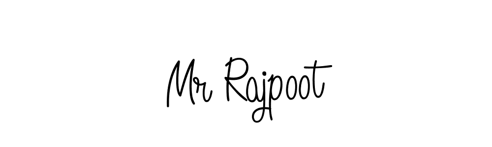 You should practise on your own different ways (Angelique-Rose-font-FFP) to write your name (Mr Rajpoot) in signature. don't let someone else do it for you. Mr Rajpoot signature style 5 images and pictures png