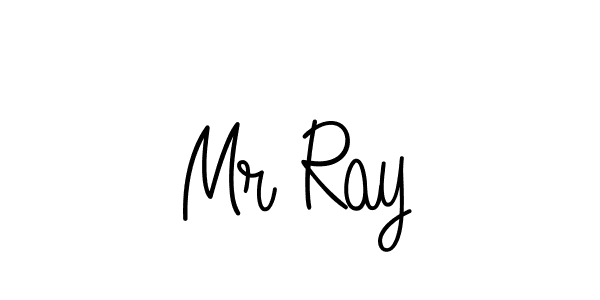 Design your own signature with our free online signature maker. With this signature software, you can create a handwritten (Angelique-Rose-font-FFP) signature for name Mr Ray. Mr Ray signature style 5 images and pictures png