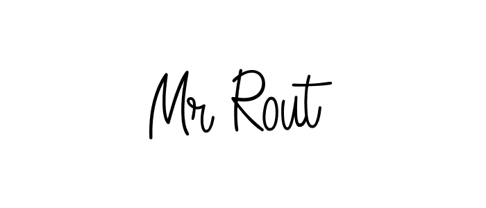 if you are searching for the best signature style for your name Mr Rout. so please give up your signature search. here we have designed multiple signature styles  using Angelique-Rose-font-FFP. Mr Rout signature style 5 images and pictures png