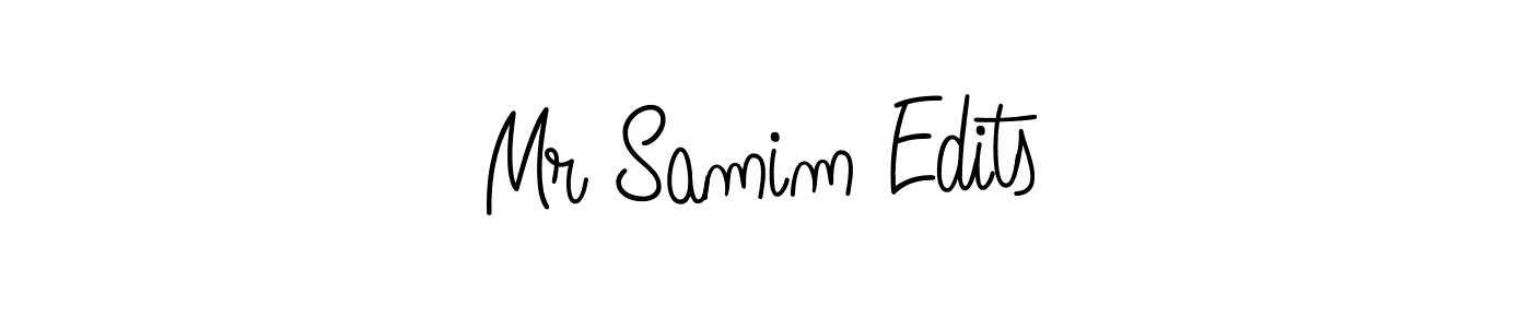 Make a short Mr Samim Edits signature style. Manage your documents anywhere anytime using Angelique-Rose-font-FFP. Create and add eSignatures, submit forms, share and send files easily. Mr Samim Edits signature style 5 images and pictures png