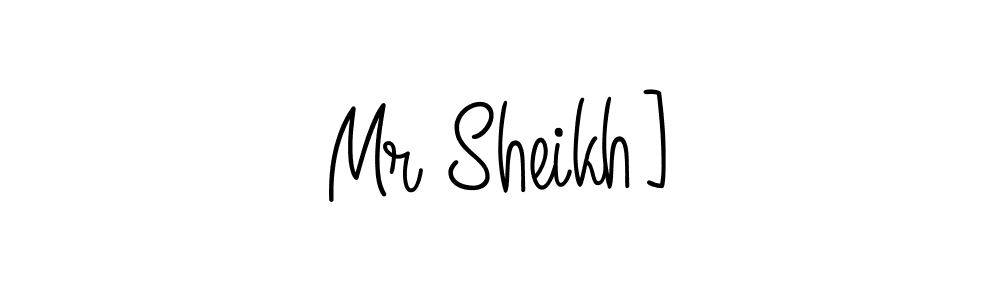 Mr Sheikh] stylish signature style. Best Handwritten Sign (Angelique-Rose-font-FFP) for my name. Handwritten Signature Collection Ideas for my name Mr Sheikh]. Mr Sheikh] signature style 5 images and pictures png